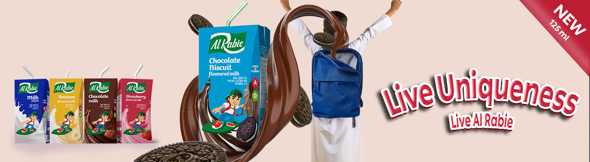 Biscuit with Chocolate Flavoured Milk