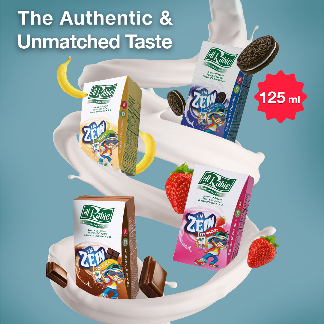 125 ml Zein Flavoured Milk  Strengthen their bones at an early age!