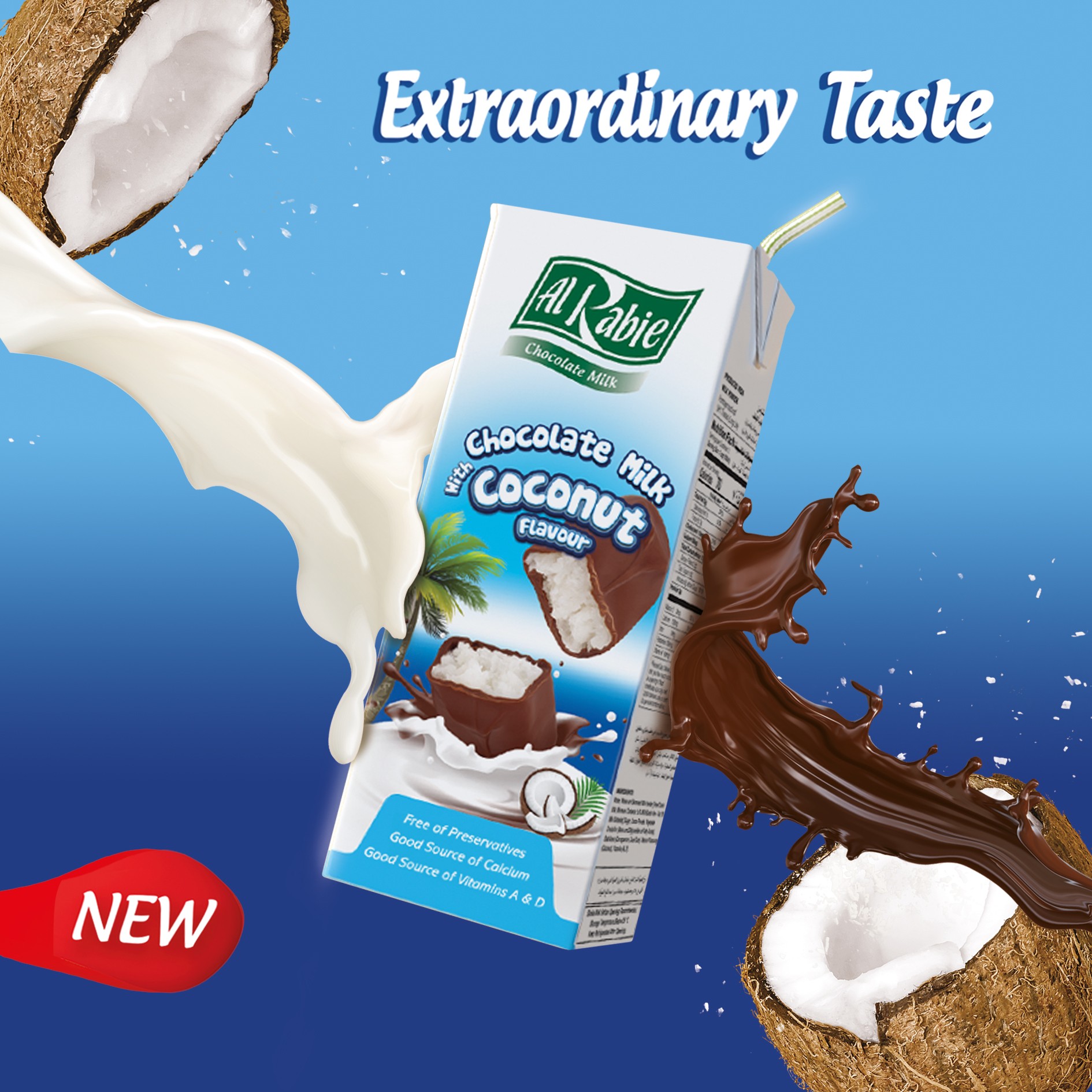The Incredible Taste of Coconut Flavoured Chocolate Milk