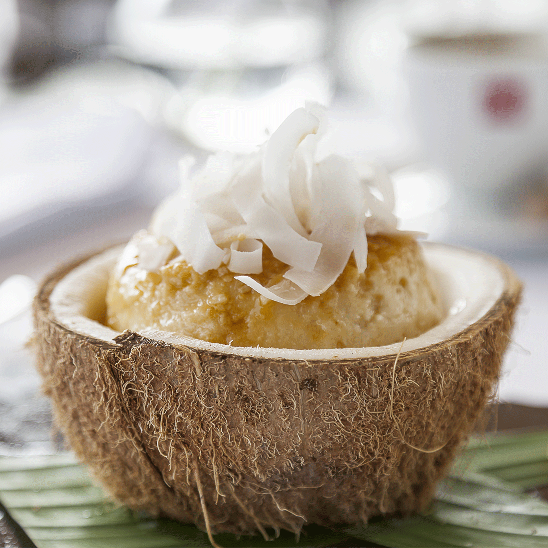 Coconut Parfait with Al Rabie Pineapple Juice